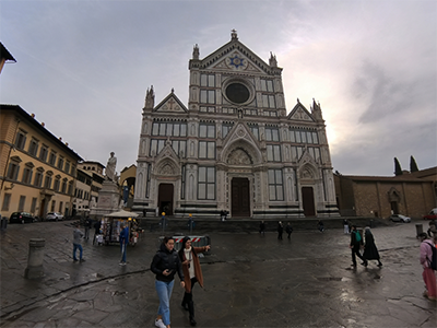 Firenze piazza Santa Croce