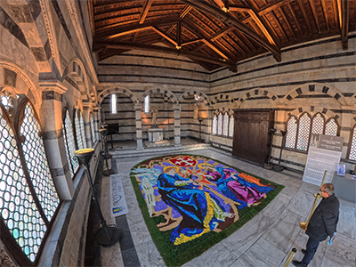 Pisa Infiorata Annunciazione