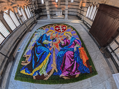 Pisa Infiorata Annunciazione