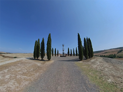 Siena Cipressi San Quirico