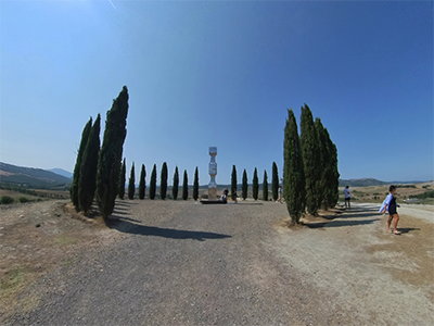 Siena Cipressi San Quirico