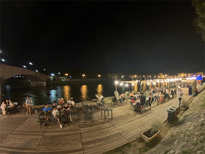 Pisa summer nightlife