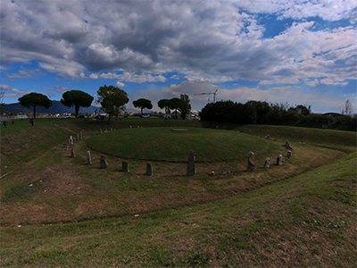 Pisa Tumulo Principe Etrusco
