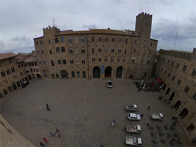 Volterra Piazza Palazzo Priori